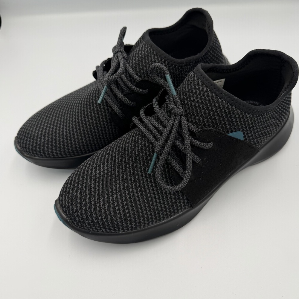 Vessi Everyday Classic Womens Size 8 Breathable Shoes Sneakers All Black